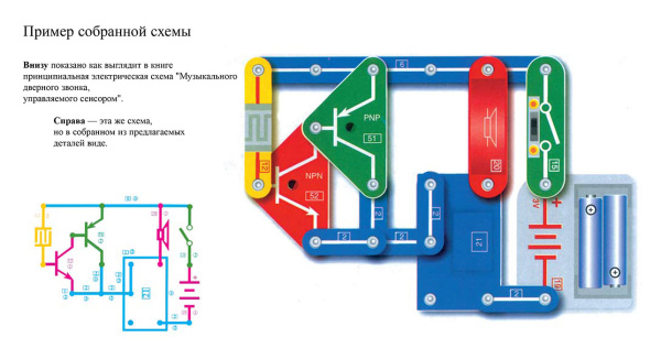 Электронный конструктор ЗНАТОК. 320 схем