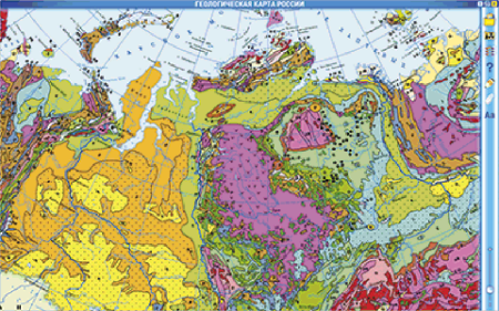 Интерактивные карты. География России. 8 класс. Природа России. Население России