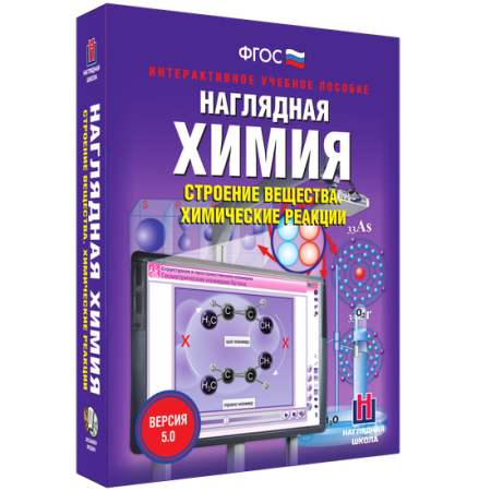 Наглядная химия. Строение вещества. Химические реакции Наглядная химия. Строение вещества. Химические реакции