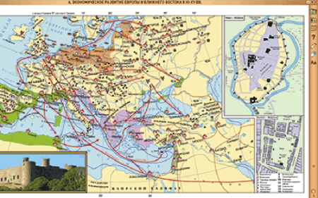 Интерактивные карты. Всеобщая история. 6 класс Интерактивные карты. Всеобщая история. 6 класс