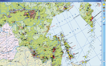 Интерактивные карты. География России. 9 класс. Географические регионы России. Урал. Азиатская часть