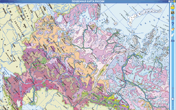 Интерактивные карты. География России. 8 класс. Природа России. Население России